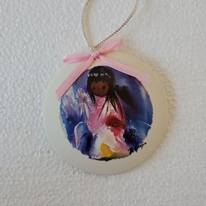 Sandstone Creations DeGrazia Collectors Edition "Evening Light" Ornament Child